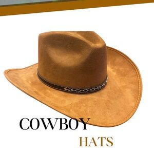 Men's Tan Cowboy Hat